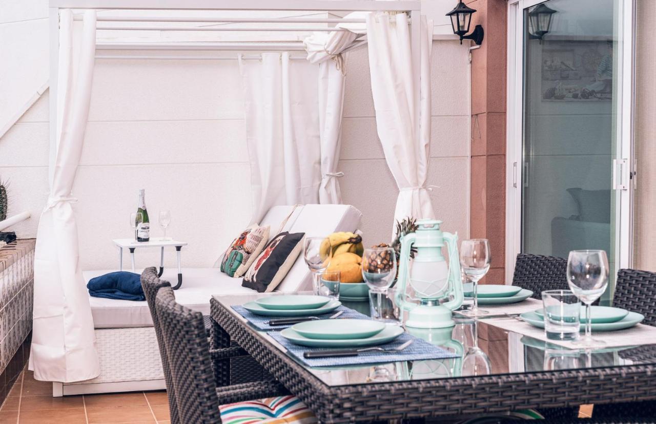 Luxury Penthouse 105M2,Bali Bed,Heated Pool,Sunset Διαμέρισμα Costa Adeje  Εξωτερικό φωτογραφία